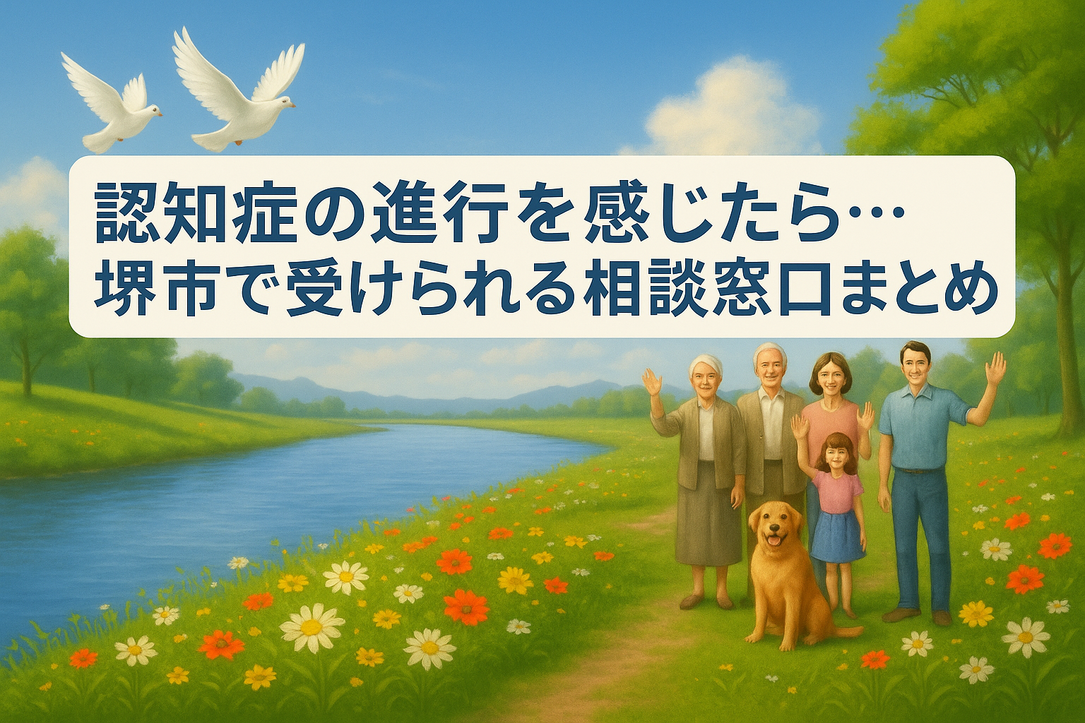 認知症の進行を感じたら…堺市で受けられる相談窓口まとめ